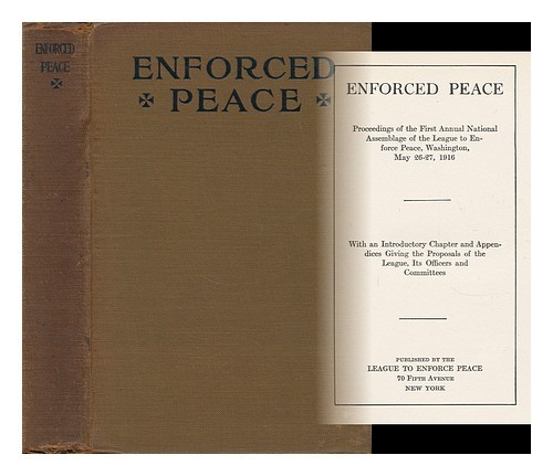 League enforce peace - À,