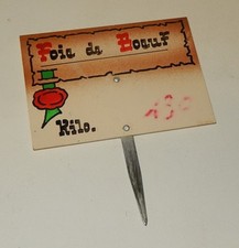 Ancienne ETIQUETTE BOUCHERIE