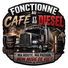 Sticker routier humour truck - sticker,