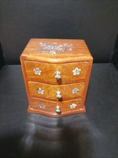 Petit Meuble 3 Tiroirs en Bois
