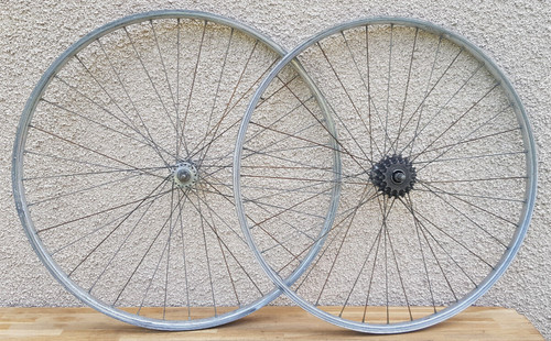 Paire roues aluminium 650b - de,