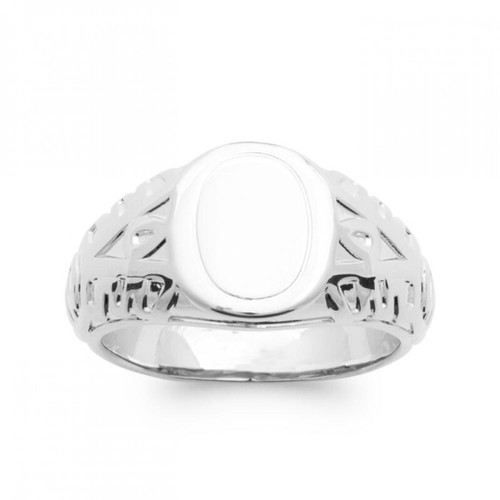 Bague chevaliere argent massif