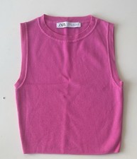 Top en maille sans manches
