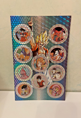 Plaque vintage blue manga dbz - plaque,