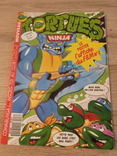 Magazine tortues ninja 8 - magazine,