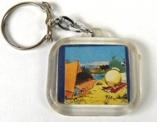 Porte-clés - CHOUCHOU YÉYÉ CAMPENT  -  MASCOTTE SALUT LES COPAINS - d'après FIX