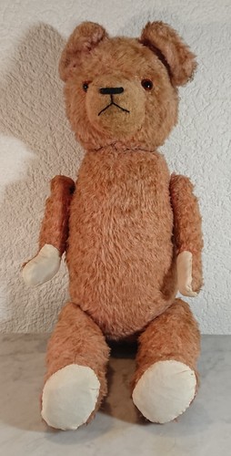 Ancien teddy ours peluche - ancien,