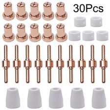 Découpeur Plasma 30 Pcs Accessoires Cuivre & Céramique Haute Qualité Torche C