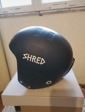 SHRED BASHER FIS Casque de ski compétition taille S/M 53-56 cm vendu avec barre