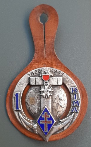 Insigne émail rima - insigne, sur