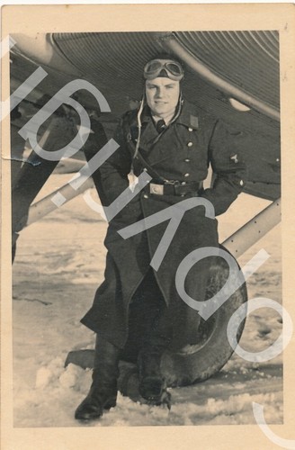 Photo pilote luftwaffe - pilote, seconde