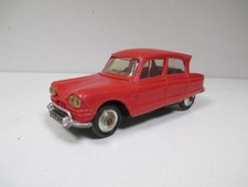 CITROEN AMI6 / AMI 6 Rouge Red Rot par NOREV Plastique N° 54 au 1/43