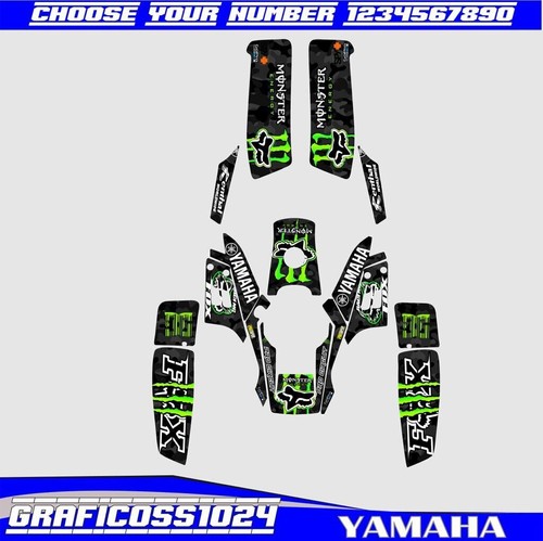 Yamaha warrior 350 decals - 350,