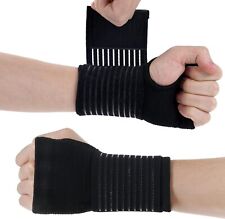 Palm Support Orthèse élastique de Poignet, 1 paire Respirant Attelle de Poignet