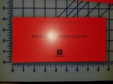 dépliant brochure Peugeot