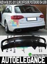 AUDI A4 B8 8K SLINE AVANT 2012-2015 DIFFUSEUR SOUS PAROCHOC ARRIÈRE LOOK RS4