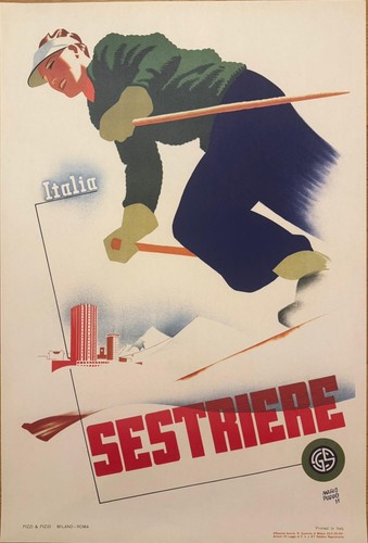 Puppy mario sestrieres - sestrieres, affiche