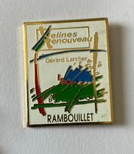 57 - Pin's  RAMBOUILLET - YVELINES RENOUVEAU POLITIQUE GERARD LARCHER