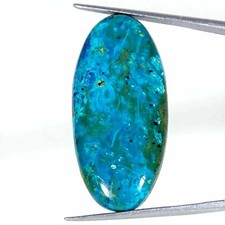 29.60Cts Naturel Shattuckite Ovale Ample Pierre Précieuse pour Bijoux Création