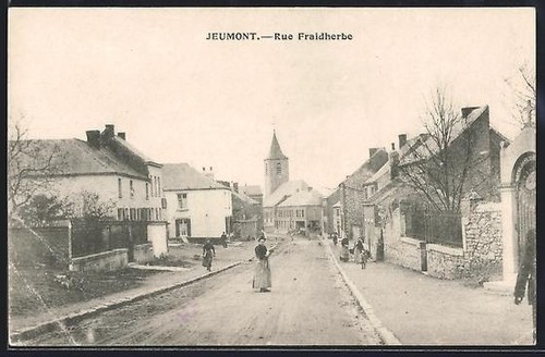 Cpa jeumont rue - fraidherbe,