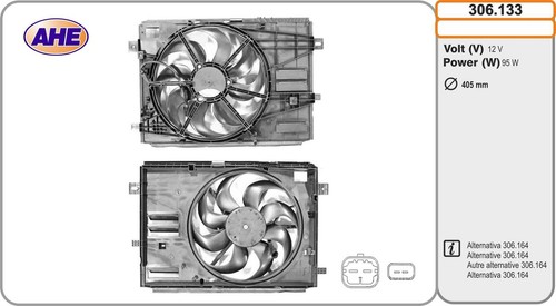 Ventilateur refroidissement - ventilateur, (refroidissement
