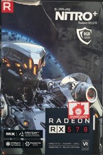 SAPPHIRE NITRO+ Radeon RX 570 8Go GDDR5 Carte Graphique (11266-09-20G)