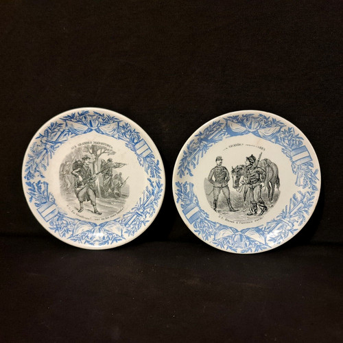 Assiettes parlantes en - 2,