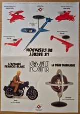 plaquette publicitaire BLAKE ET MORTIMER par MICHEL AROUTCHEFF