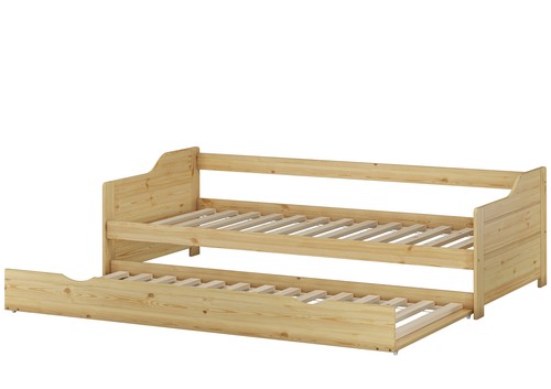 Lit banquette gigogne pin