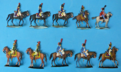 Plats étain zinnfiguren - d'étain,