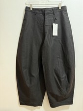 Zara Pantalon Rayé Gris