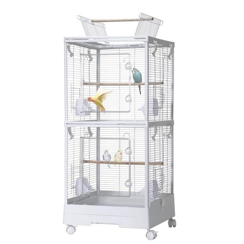 Hot small bird cage - [hot]small, w/wheels