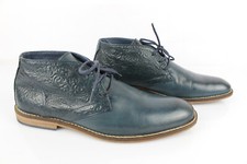 JANOTA Boots à Lacets Cuir Bleu T 41 Très bon état