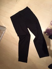 pantalon chino noir femme