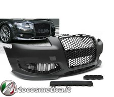 KIT ESTHÉTIQUE PARE-CHOCS AVANT AUDI A3 8P 05-08 RS3 LOOK NOIR SPOILER