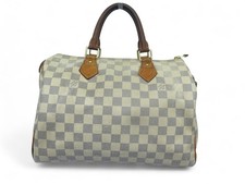 SAC A MAIN LOUIS VUITTON SPEEDY 30 N41533 EN TOILE DAMIER AZUR HAND BAG 1350€