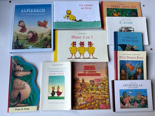 Lot livres claude ponti - 11,
