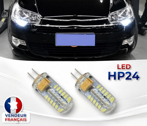 Ampoules hp24 leds blanc - ampoules,