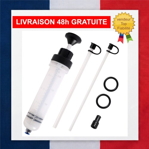 Seringue aspiration huile 200