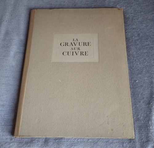 Gravure sur cuivre tome - sur,