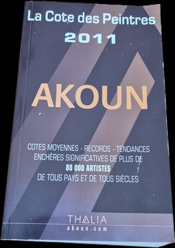 Cote des peintres 2011 - des,