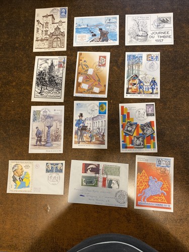Enveloppes premier jours - 12,