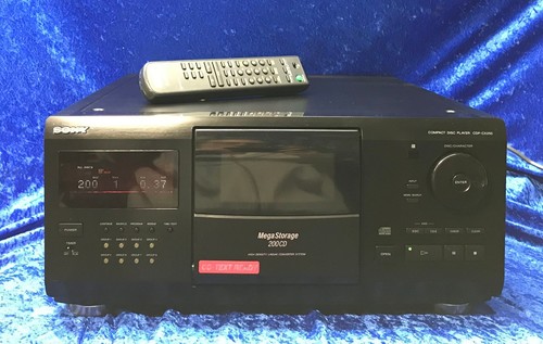Lecteur changeur 200 sony - lecteur, cd