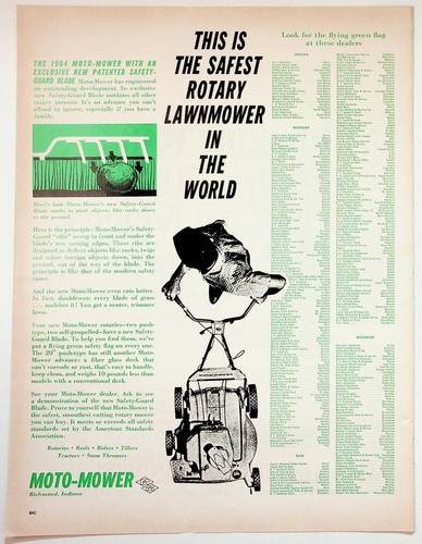 1964 moto mower rotary - 1964, moto-mower