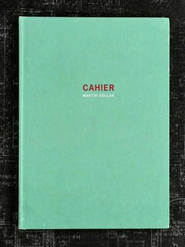 Cahier martin kollar - cahier,