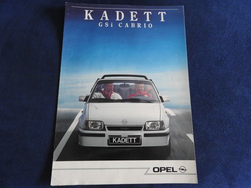 Catalogue depliant opel kadett - depliant,