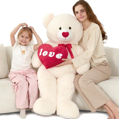 Oso peluche gigante blanco - oso,
