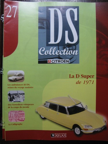 Fascicule citroen ds - n°27,