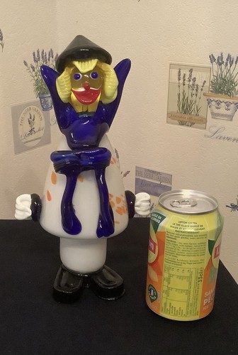Clown vintage verre - verre, de