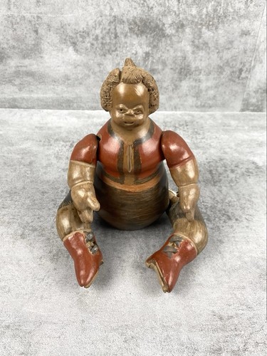 Sculpture bois personnage - en,